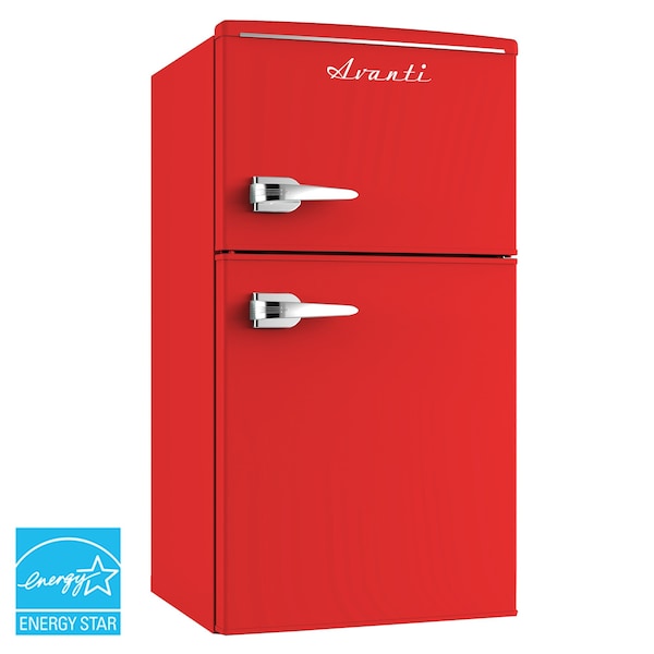 Avanti Avanti 3.0 cu. ft. Retro Compact Refrigerator, Red RMRT30X5RIS Zoro